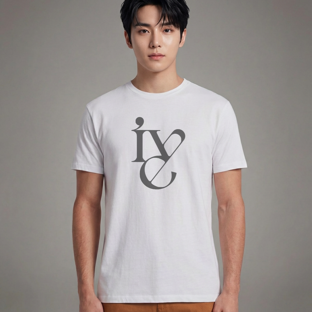 Camiseta IVE Logo branca