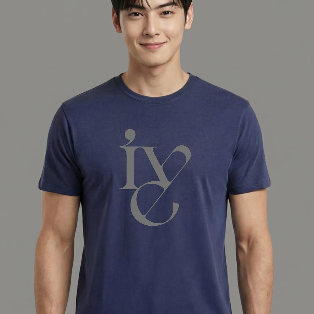 Camiseta camiseta-basica-ive-logo - Azul