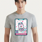Camiseta J-Hope On Mang cinza