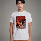 Camiseta GOT7 Jackson Wang branca
