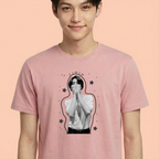 Camiseta Jimin BTS Stars rosa