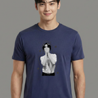 Camiseta Jimin BTS Stars azul