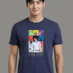 Camiseta Jimin BTS The Eras azul