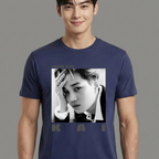 Camiseta Kai EXO azul