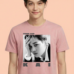Camiseta Kai EXO rosa