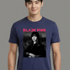 Camiseta MonaLisa BLACKPINK azul