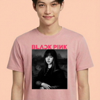 Camiseta MonaLisa BLACKPINK rosa