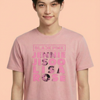 Camiseta Names Graphic BLACKPINK rosa
