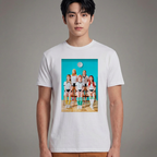 Camiseta Red Velvet College branca