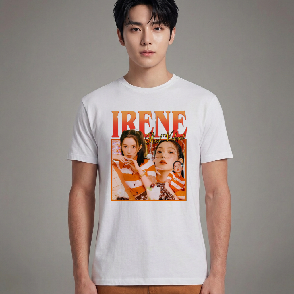 Camiseta Básica Red Velvet Irene - Branca