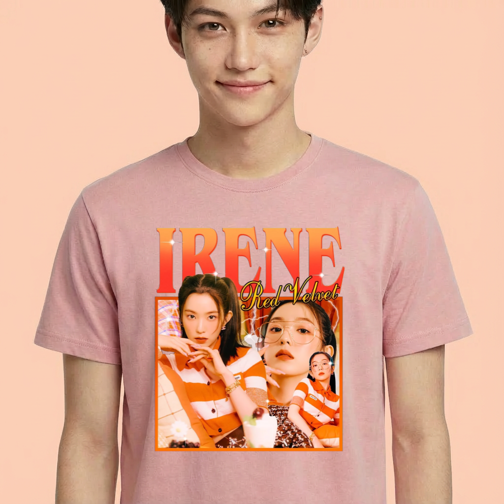 Camiseta camiseta-basica-red-velvet-irene - Rosa