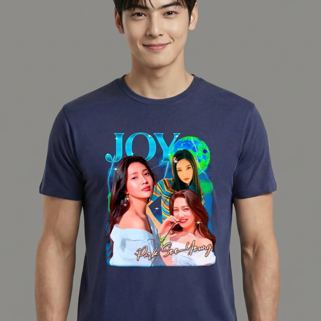 Camiseta camiseta-basica-red-velvet-joy - Azul