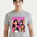 Camiseta Red Velvet Wendy cinza