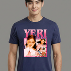 Camiseta Red Velvet Yeri azul