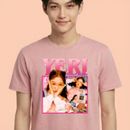 Camiseta Red Velvet Yeri rosa