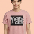 Camiseta Revolution Design BLACKPINK rosa