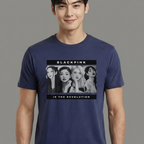 Camiseta Revolution Design BLACKPINK azul