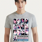 Camiseta Seventeen Be The Sun Tour cinza