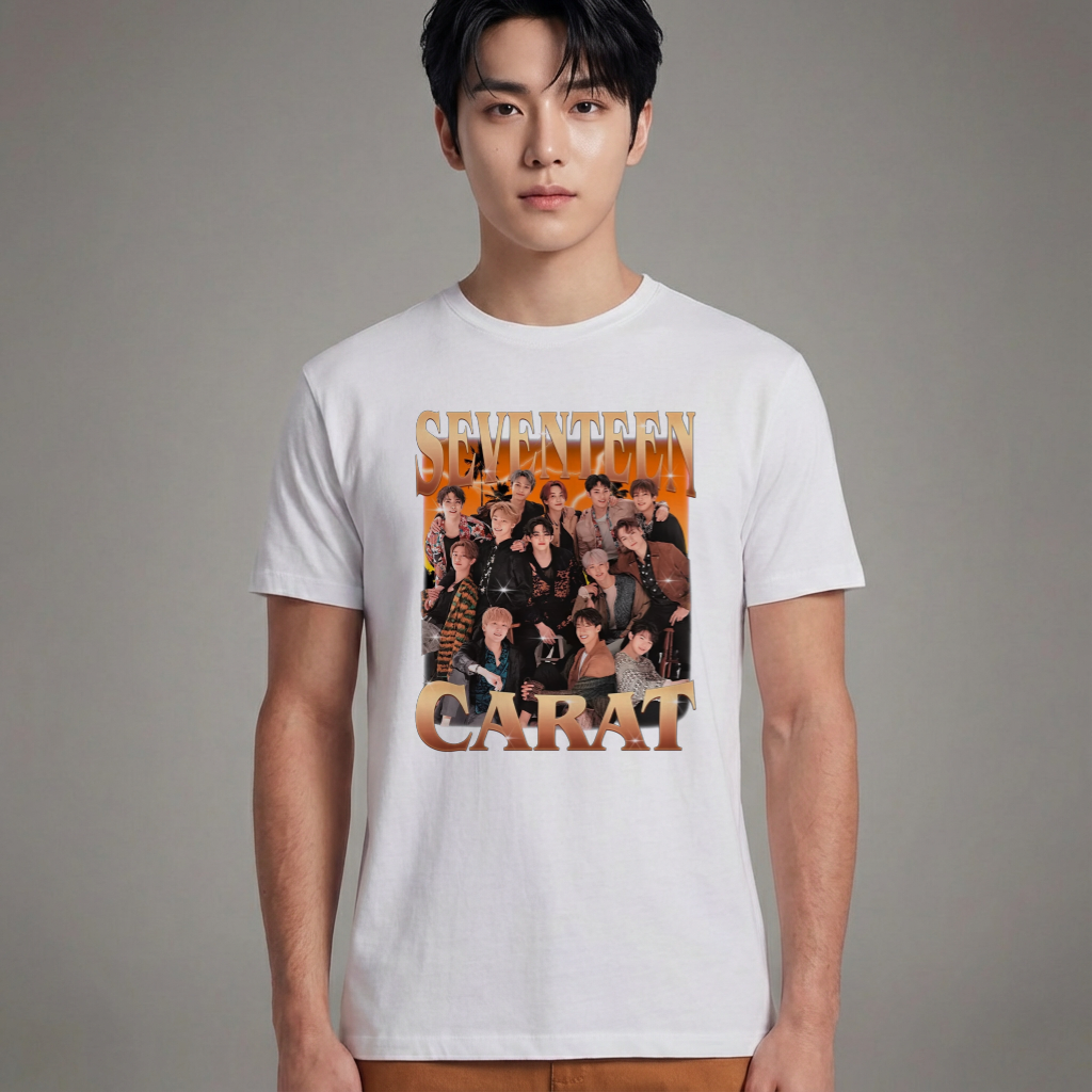 Camiseta Básica Seventeen Carat - Branca