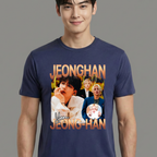 Camiseta Seventeen Jeonghan azul