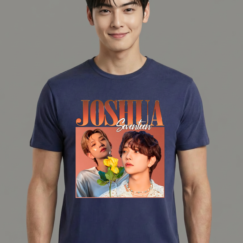 Camiseta camiseta-basica-seventeen-joshua - Azul