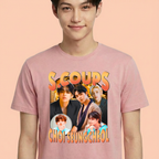 Camiseta Seventeen S.Coups rosa