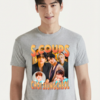 Camiseta Seventeen S.Coups cinza