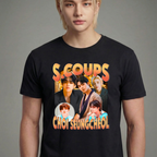 Camiseta Seventeen S.Coups preta