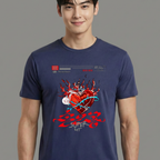 Camiseta Seventeen Super Fml Album azul