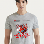 Camiseta Seventeen Super Fml Album cinza