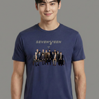 Camiseta Seventeen Vintage Retro azul