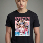 Camiseta Seventeen Vintage preta