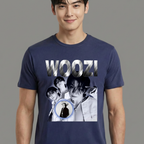 Camiseta Seventeen Woozi azul