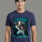 Camiseta Shuhua (G)I-dle azul