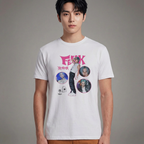 Camiseta Stray Kids Felix branca