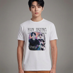 Camiseta Stray Kids Han Jisung branca