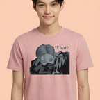 Camiseta Stray Kids What ? rosa