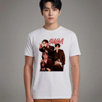 Camiseta Suga BTS branca