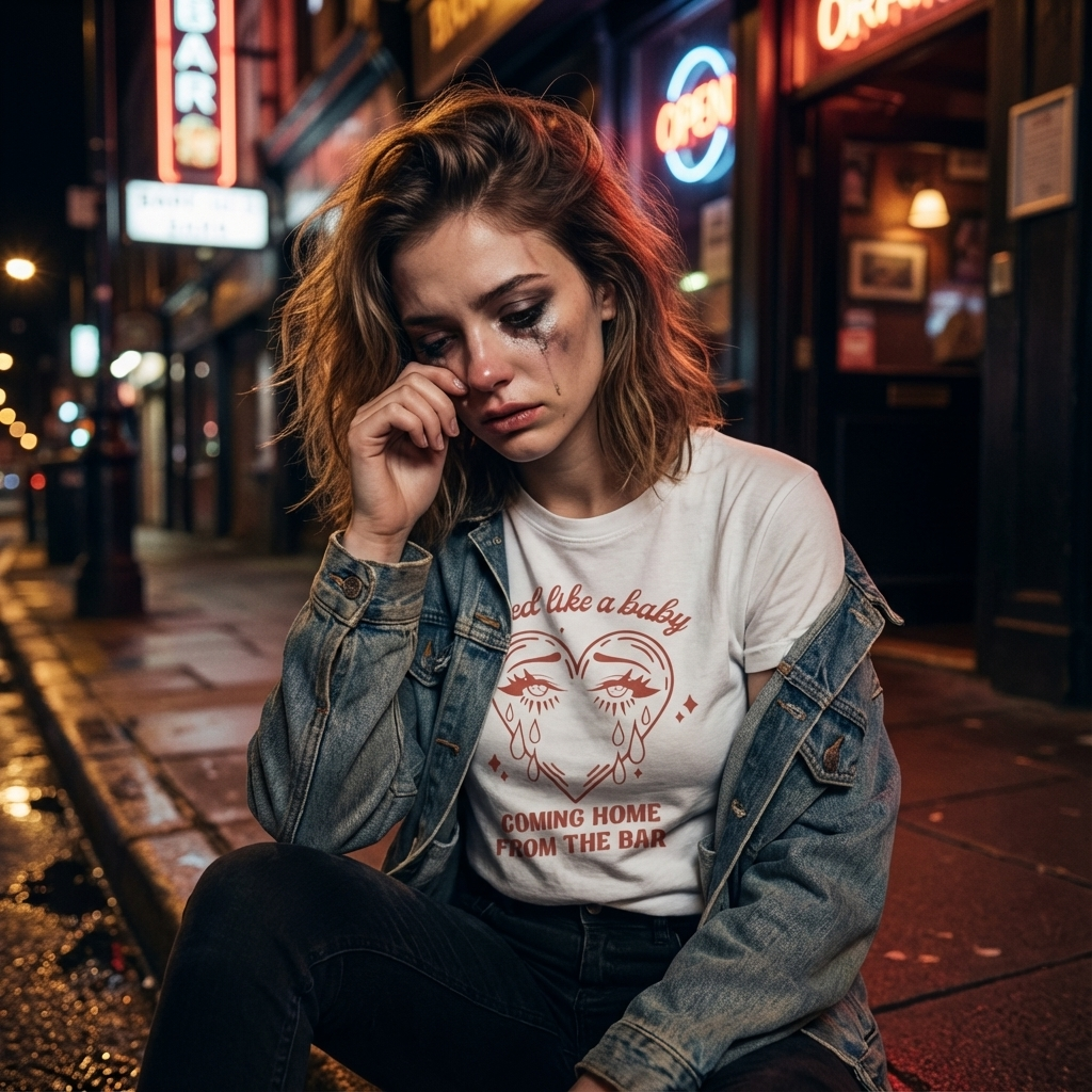 Camiseta Básica Taylor Swift Cruel Summer Illustrated - Branca