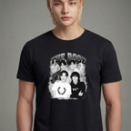 Camiseta The Rose B&W preta