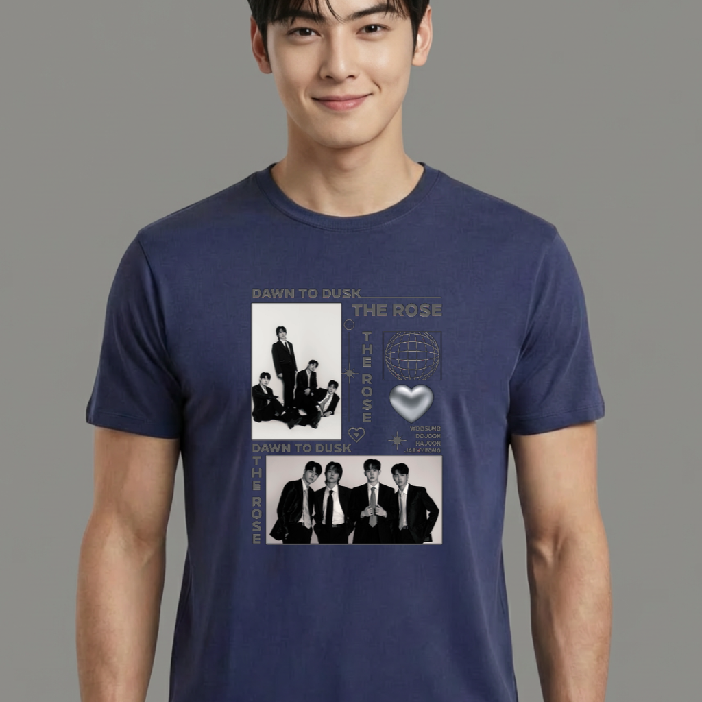 Camiseta camiseta-basica-the-rose-down-to-dusk - Azul