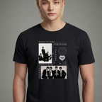 Camiseta The Rose Down To Dusk preta