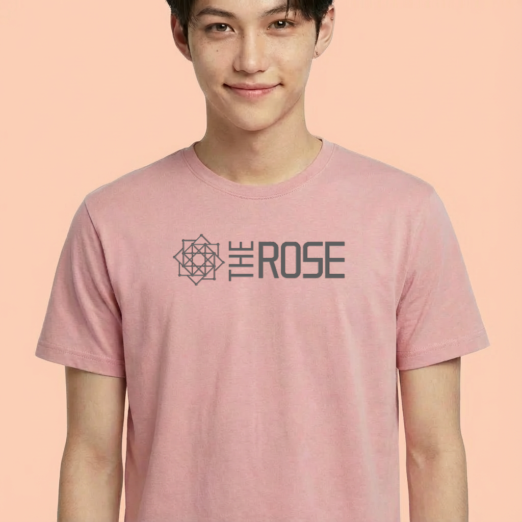 Camiseta camiseta-basica-the-rose-logo - Rosa