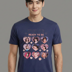 Camiseta Twice Collab Graphic azul