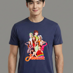 Camiseta Twice Collours azul