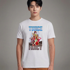 Camiseta Twice Fancy branca