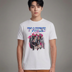 Camiseta Twice Graphic branca