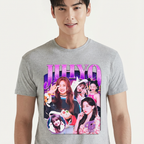 Camiseta Twice Jihyo cinza