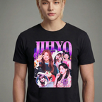 Camiseta Twice Jihyo preta