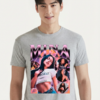 Camiseta Twice Mina K-pop cinza